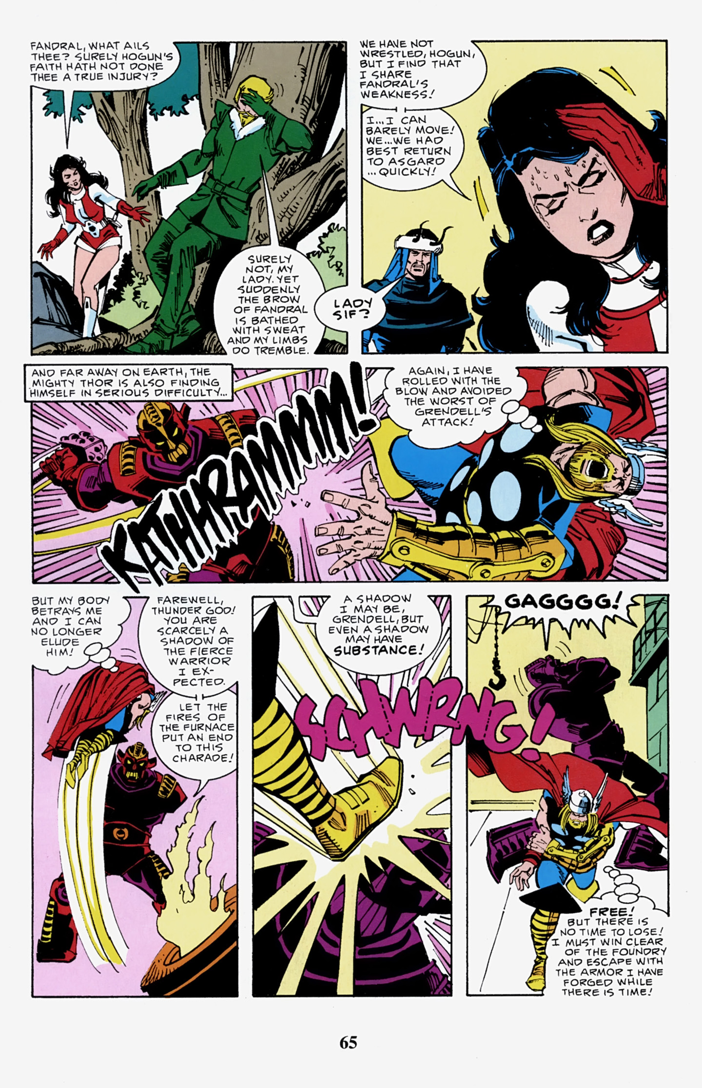 Read online Thor Visionaries: Walter Simonson comic -  Issue # TPB 5 - 67