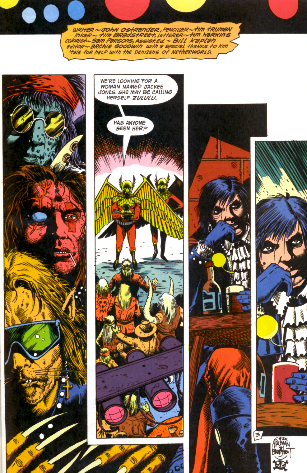 Read online Hawkworld (1990) comic -  Issue #30 - 4