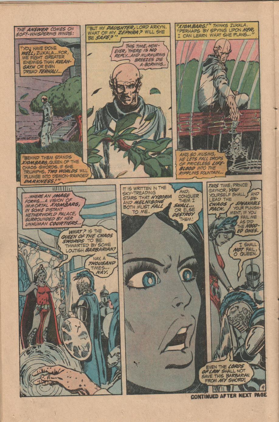 Read online Conan the Barbarian (1970) comic -  Issue #14 - 10