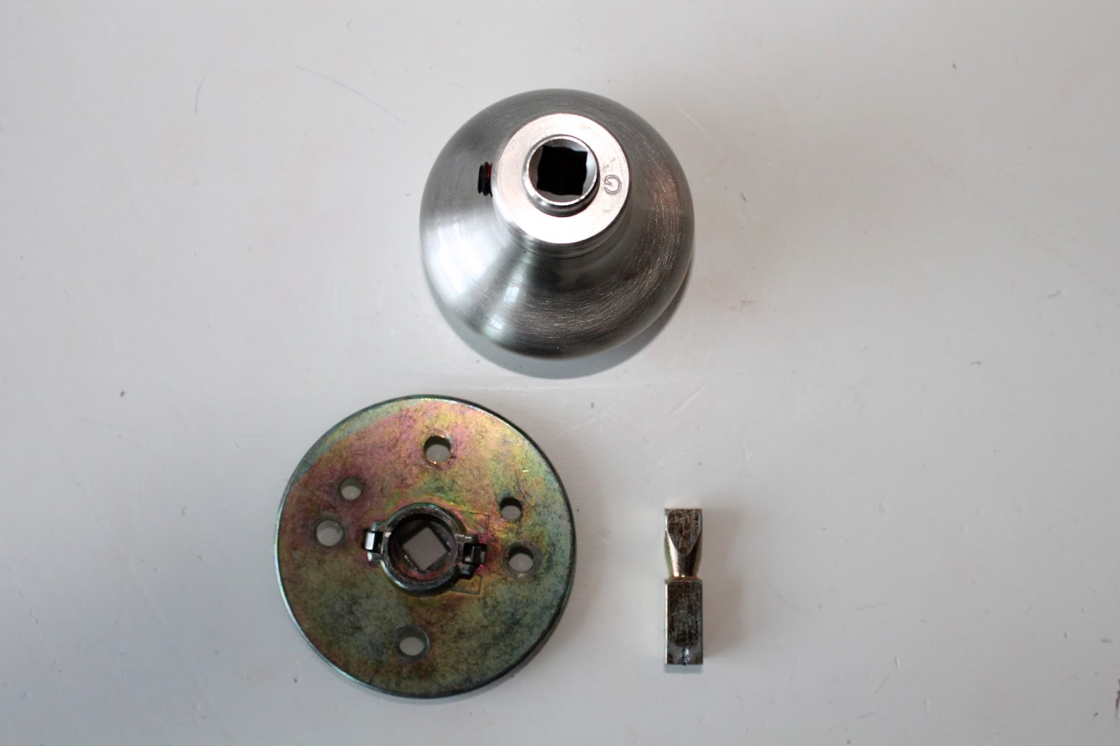 The Shingled House How To Repair A Broken Dummy Knob