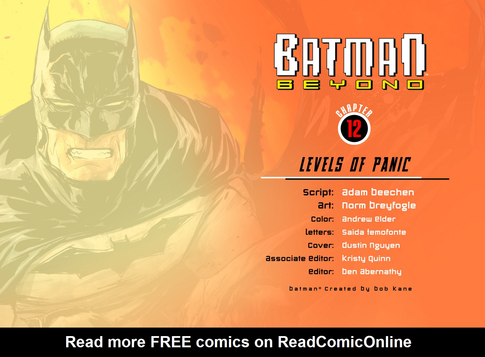 Read online Batman Beyond (2012) comic -  Issue #12 - 2