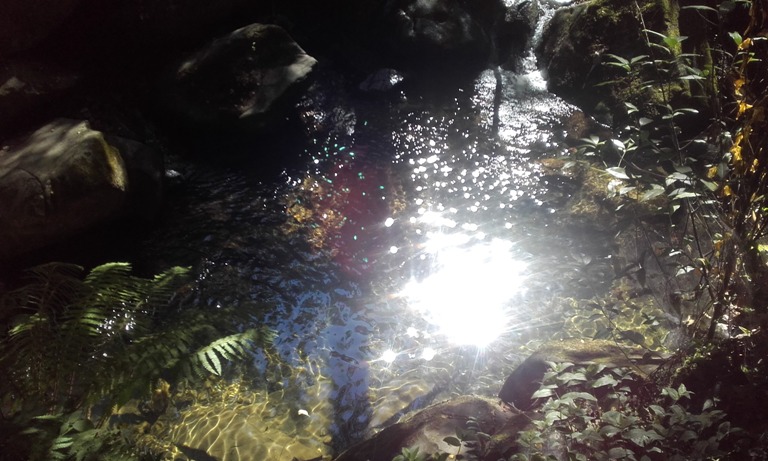 agua reluzente