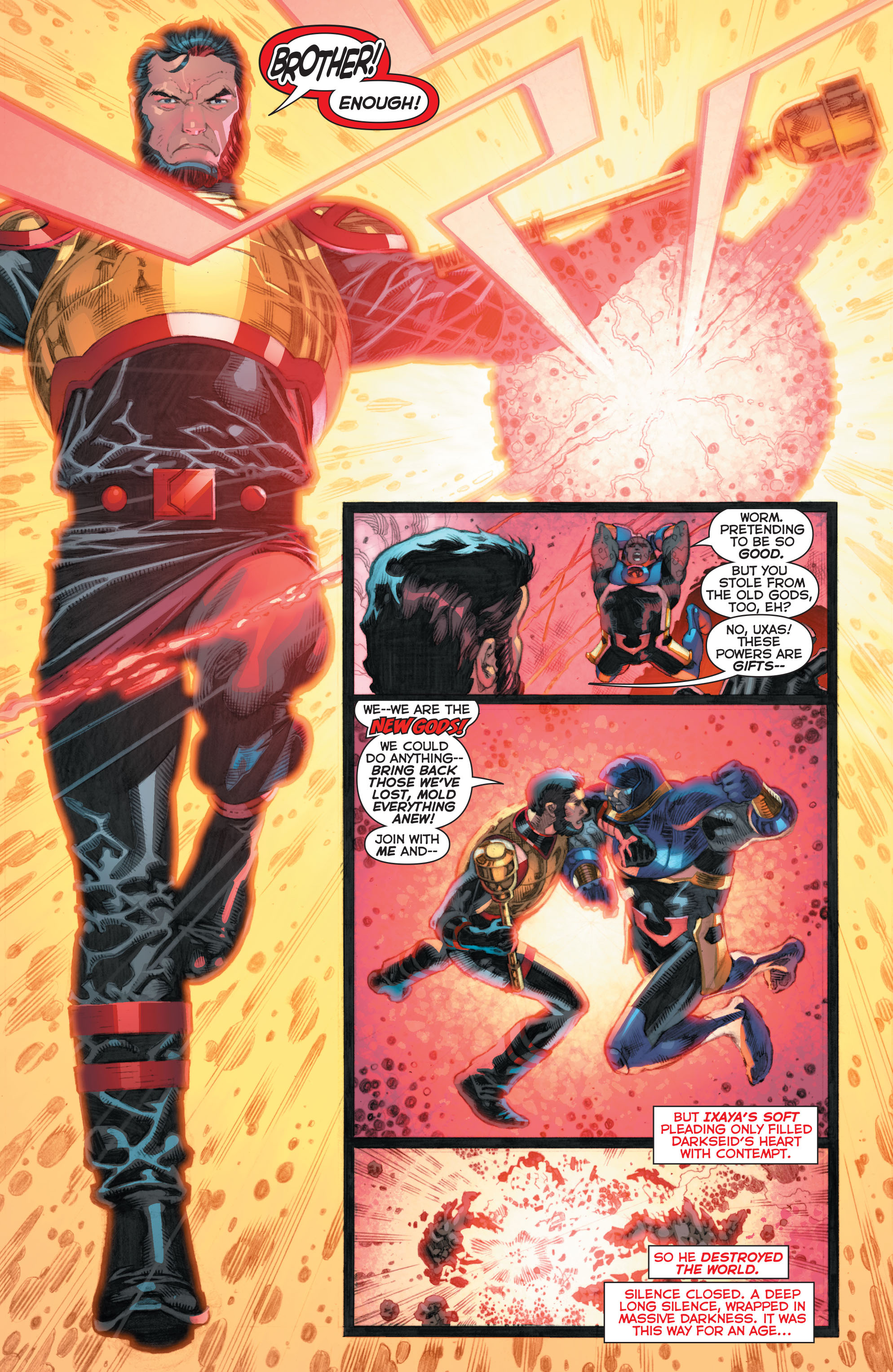 Read online Superman vs. Darkseid comic -  Issue # TPB - 215