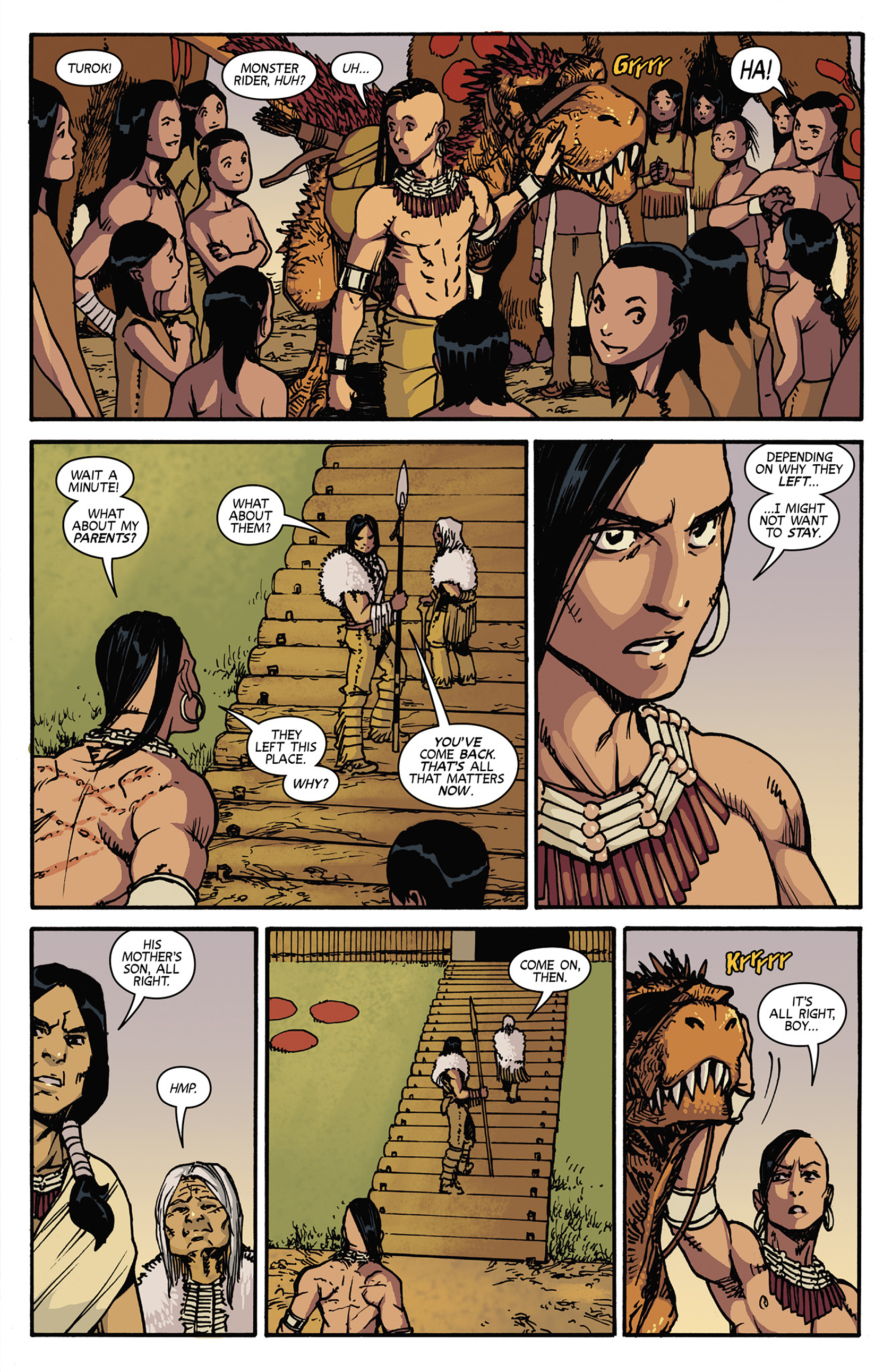 Read online Turok: Dinosaur Hunter (2014) comic -  Issue #6 - 9