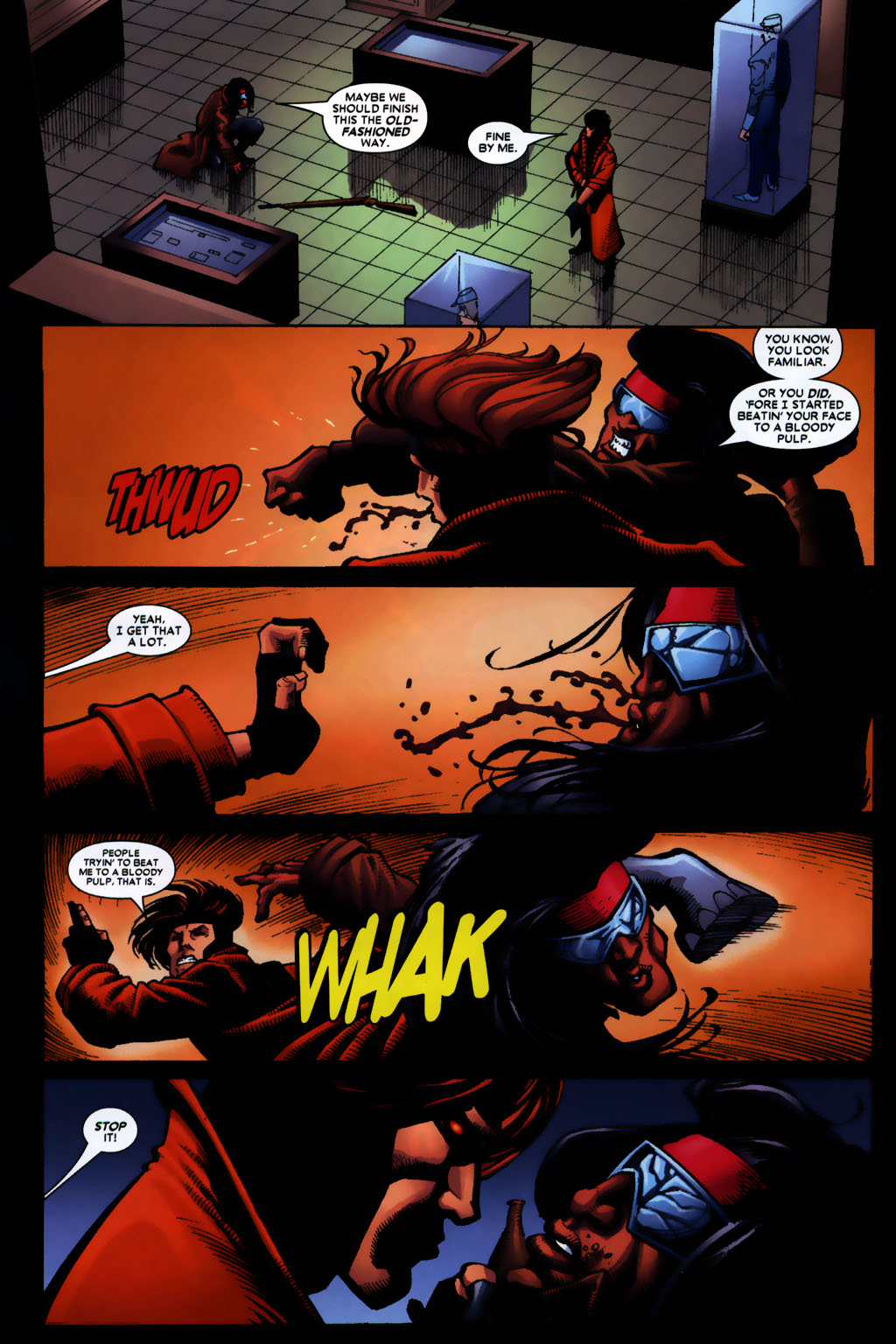 Read online Gambit (2004) comic -  Issue #11 - 12