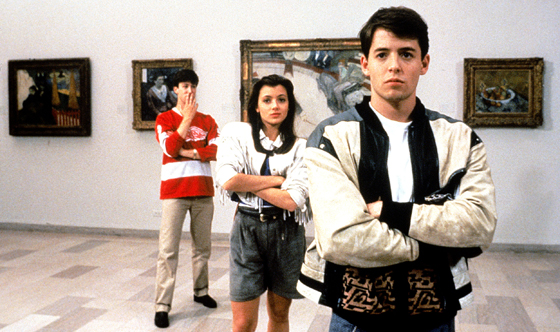 Cam, Sloan, and Ferris at the Art Institute