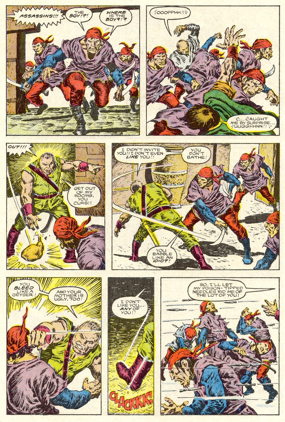 Read online Conan the Barbarian (1970) comic -  Issue #187 - 12