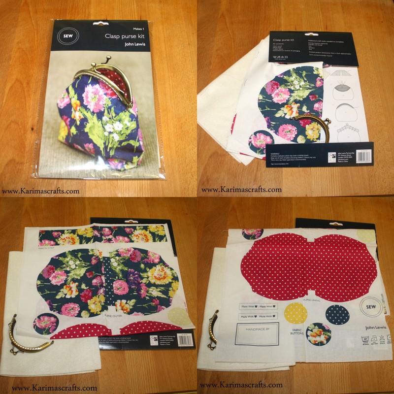 Karima's Crafts Clasp Purse Tutorial