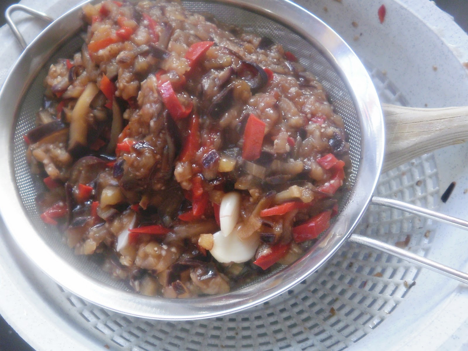 Pickled Eggplant in Olive Oil