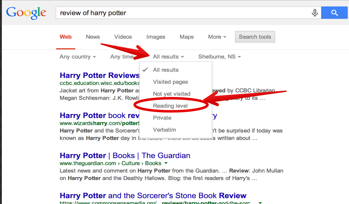 A Wonderful Google Tip to Help Students Search for Materials