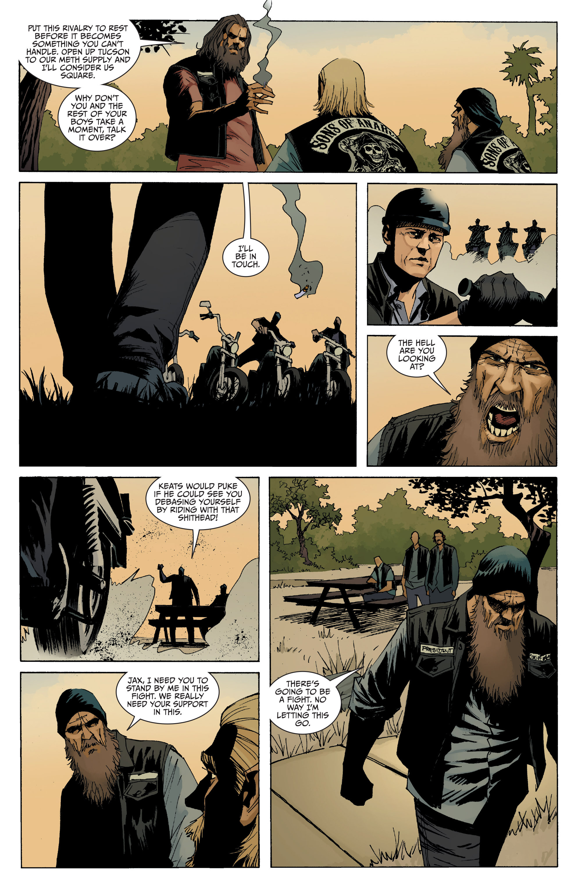Read online Sons of Anarchy comic -  Issue #12 - 15