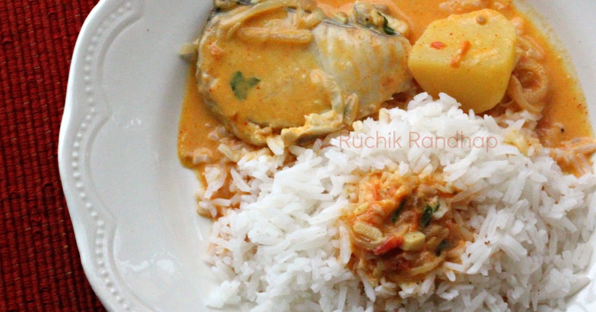Ruchik Randhap (Delicious Cooking): Maslyechi Rosa Khodi - Fish In ...