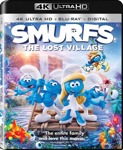 Smurfs: The Lost Village (2017) 2160p HDR BDRip Dual Latino-Inglés [Subt. Esp] (Animación. Fantástico)