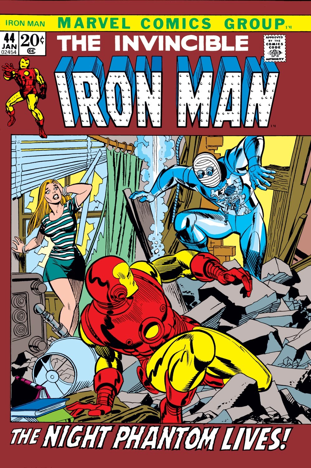 Read online Iron Man (1968) comic -  Issue #44 - 1