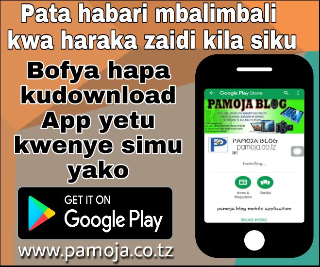 Pamoja Blog App