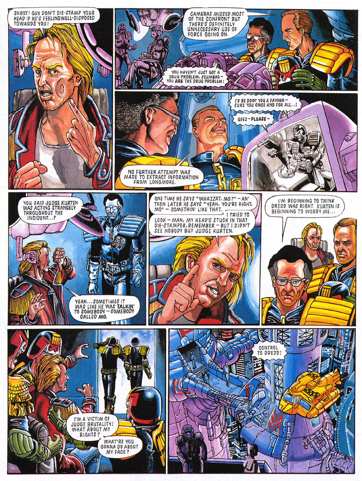 Read online Judge Dredd: The Complete Case Files comic -  Issue # TPB 12 (Part 2) - 240