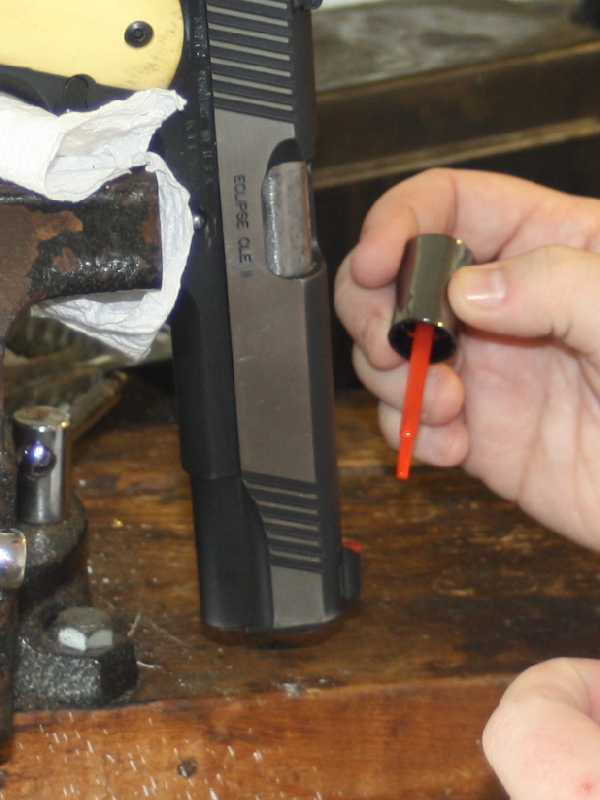 Painting The Front Sight The Firing Line Forums