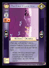 My Little Pony The Great Crystal War Marks in Time CCG Card