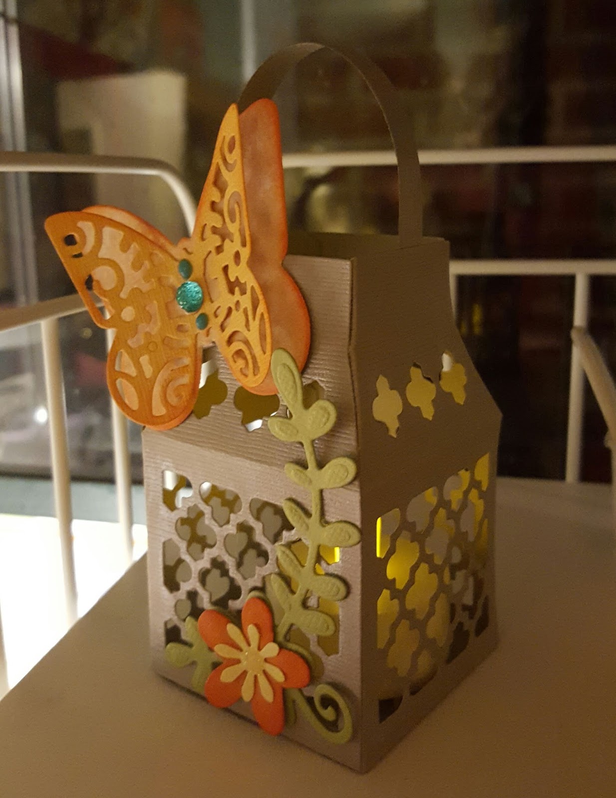 Crafts U Love Create & Take Butterfly Lantern