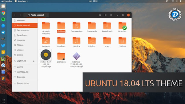 Ubuntu 18.04 LTS GKT Theme and Suru