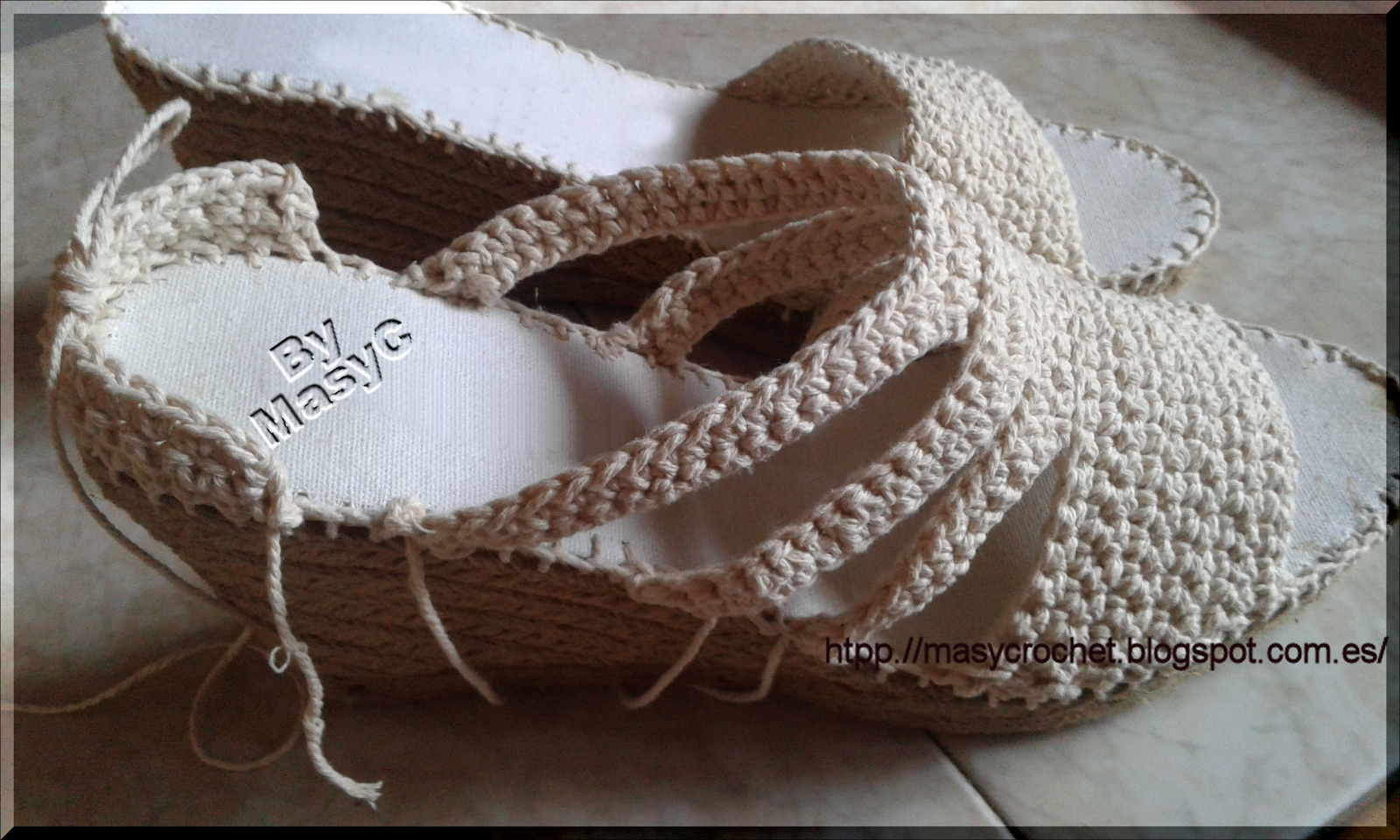 Mi Crochet Zapato a crochet mujer 2