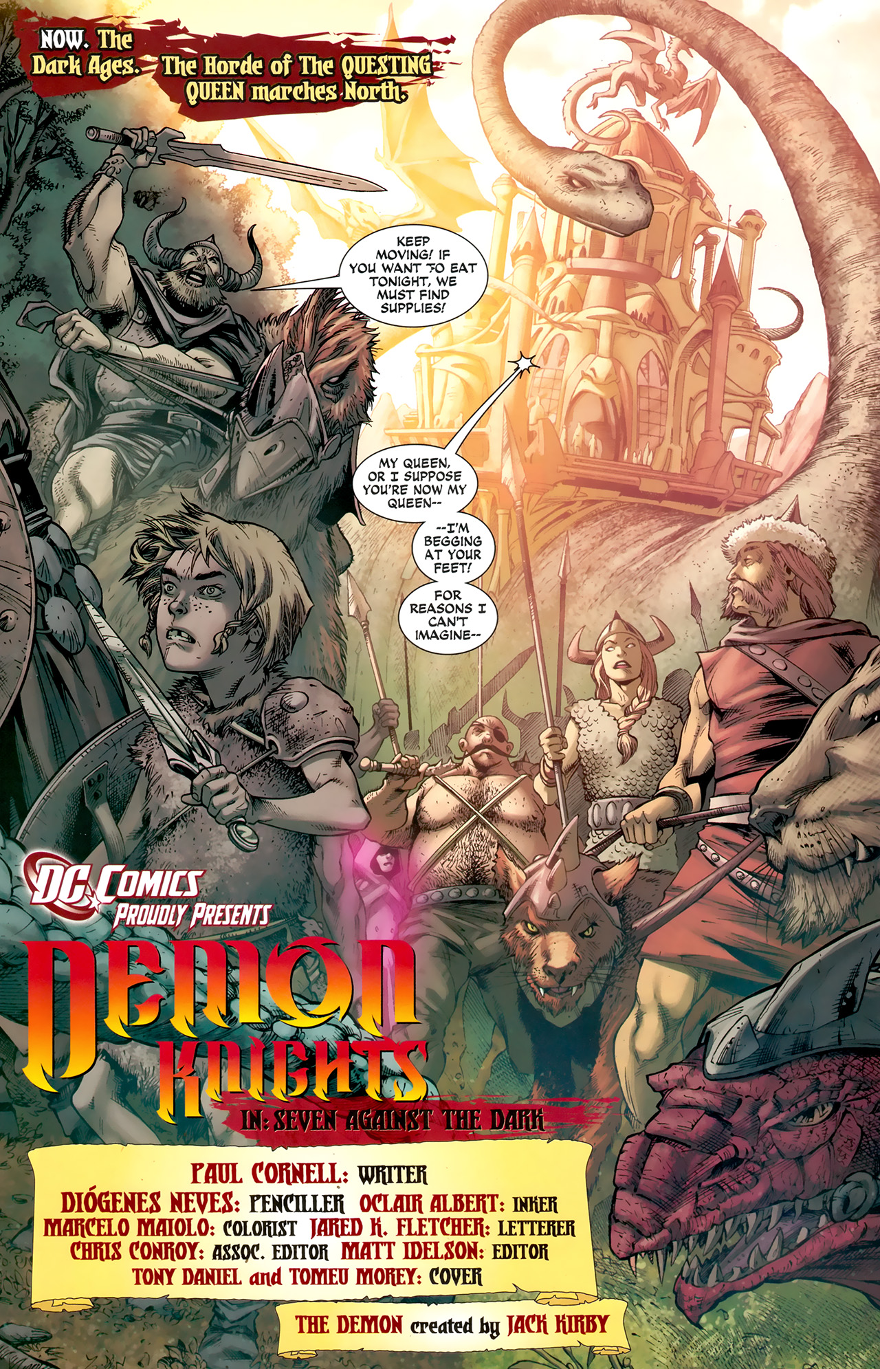 Read online Demon Knights comic -  Issue #1 - 8