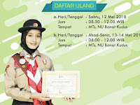 Penerimaan Peserta Didik Baru (PPDB) MTs NU Banat Kudus Tahun Pelajaran 2018/2019 Penerimaan Peserta Didik Baru (PPDB) MTs NU Banat Kudus Tahun Pelajaran 2018/2019