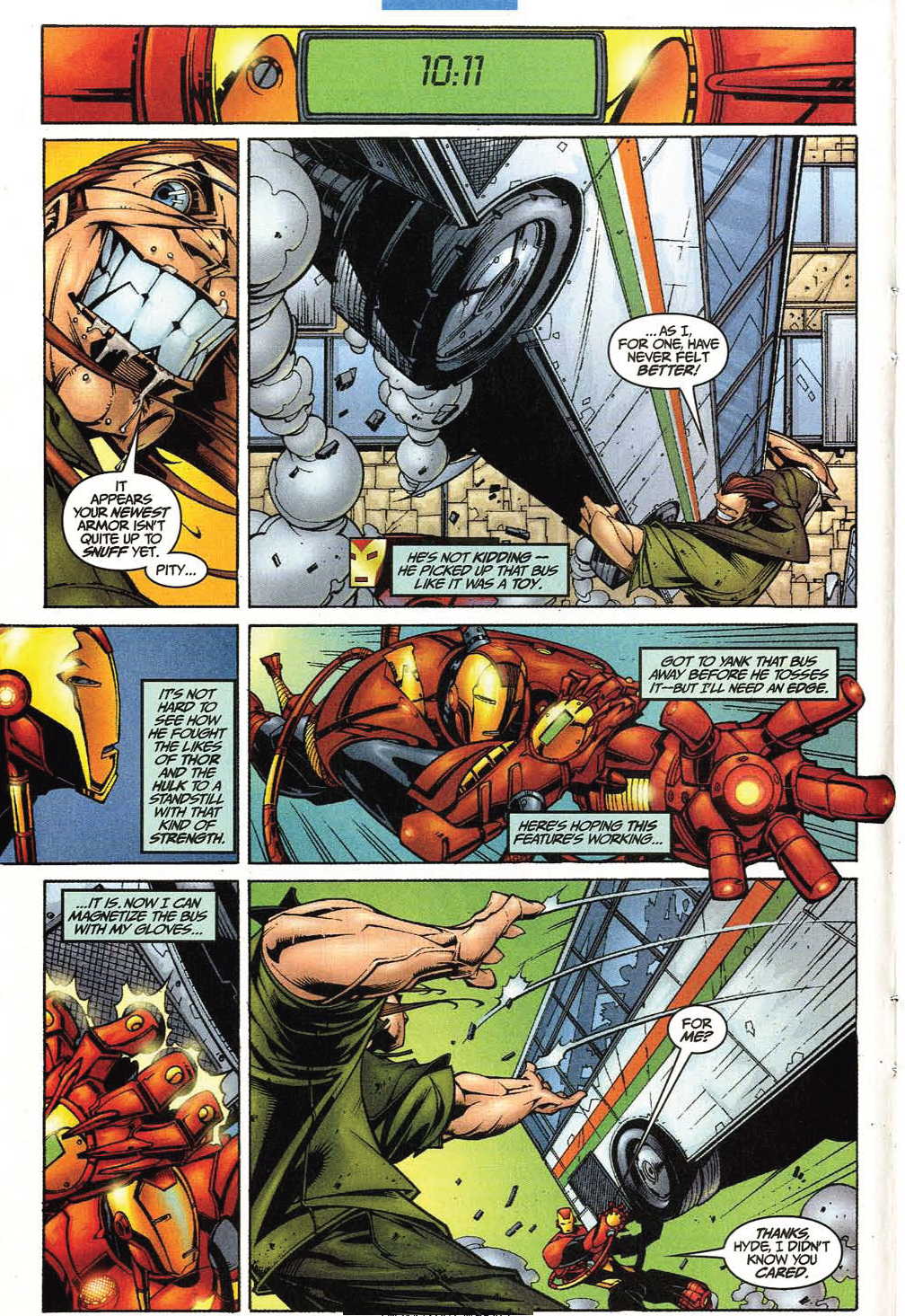 Read online Iron Man (1998) comic -  Issue #43 - 9