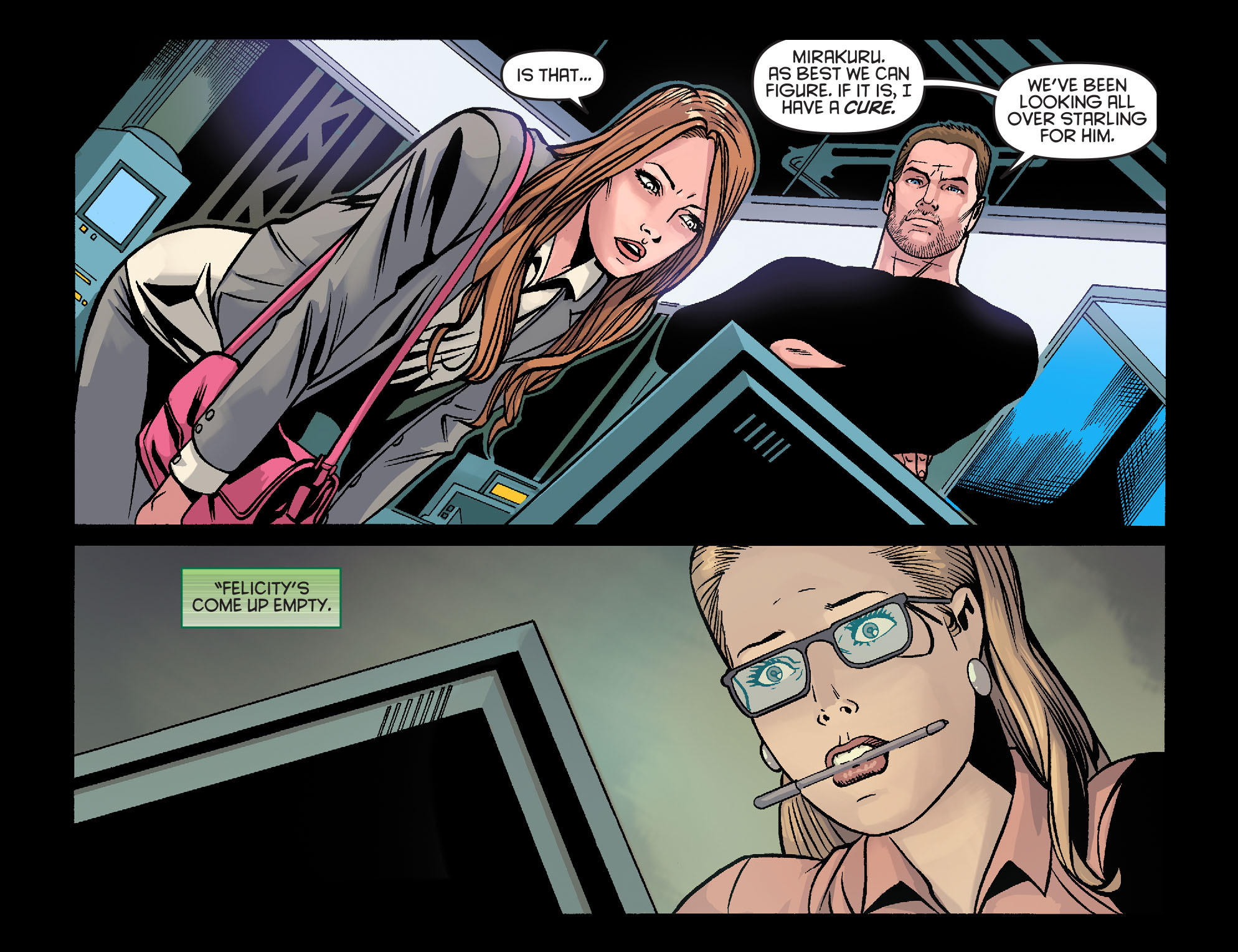 Read online Arrow: Season 2.5 [I] comic -  Issue #20 - 19