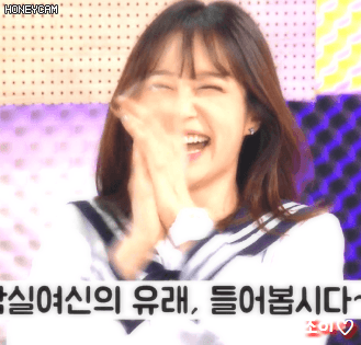해피투게더 쟁반노래방 혜리,유라,하니,세정,소미.gif | 인스티즈