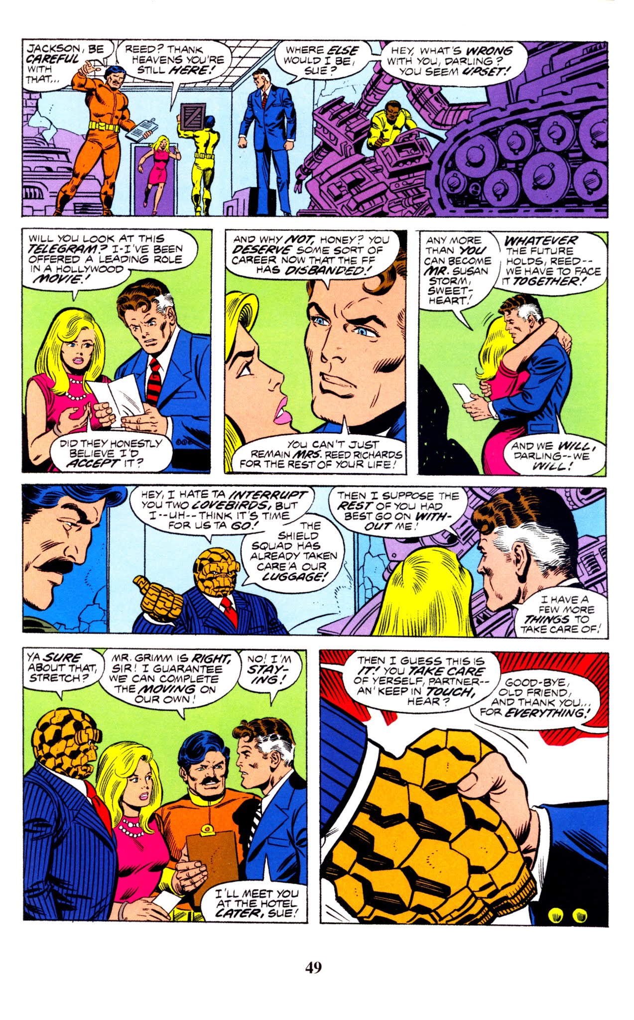 Read online Fantastic Four Visionaries: George Perez comic -  Issue # TPB 2 (Part 1) - 49