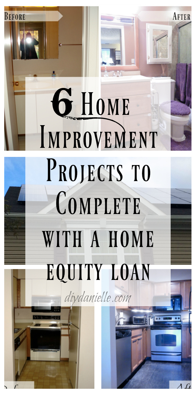 6 Home Improvement Projects to Complete with a Home Equity Loan Different projects that might be worth taking out a loan to complete.