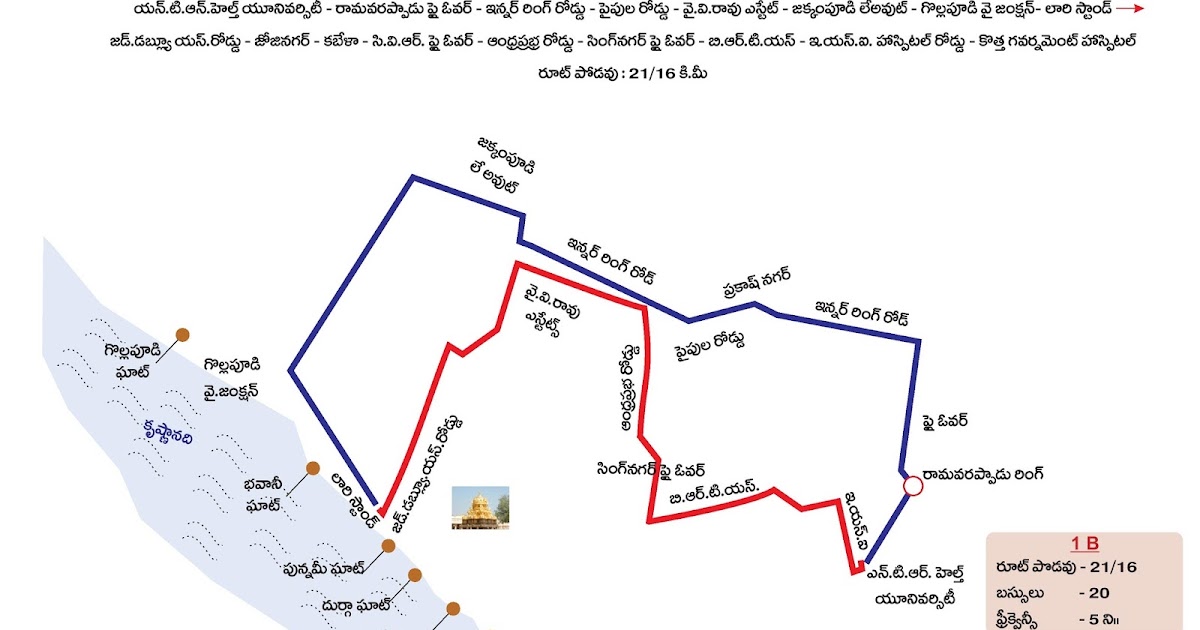 Krishna Pushkaralu 2016 Transpotation Information Vijayawada