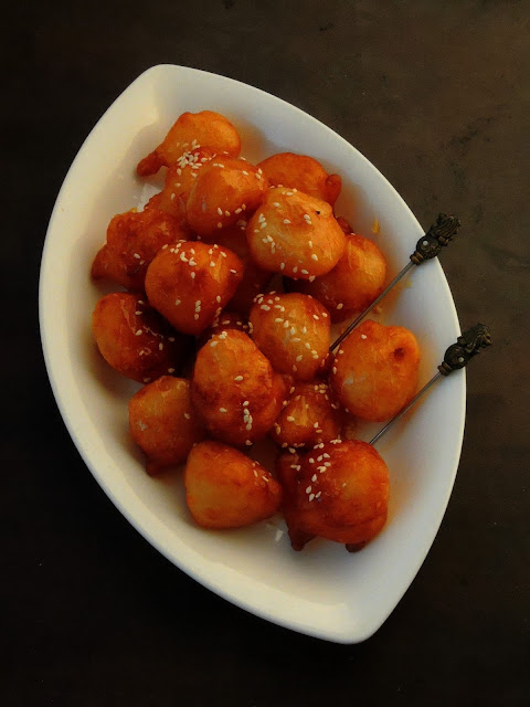 Emirati Yeasted Dumplings, Luqaimat Emirati Yeasted Dumplings, Luqaimat