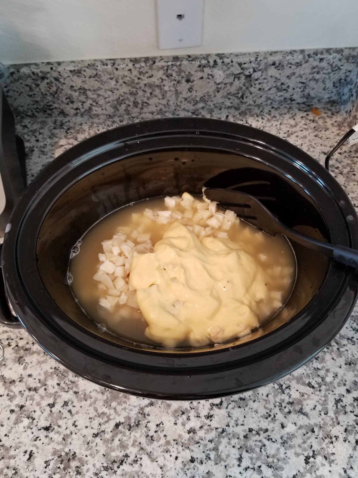 Easy Potato Soup in the Crockpot
