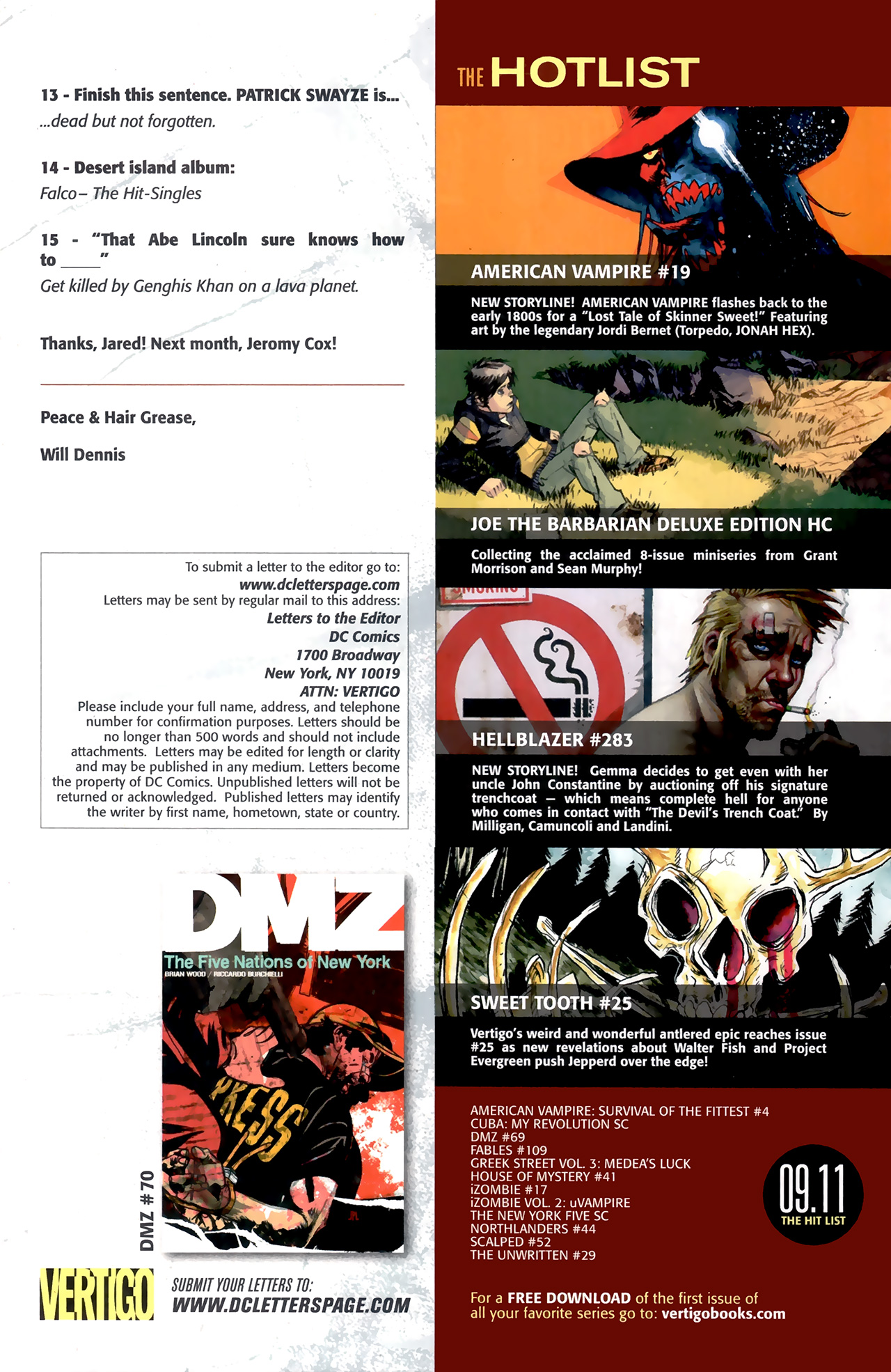 Read online DMZ (2006) comic -  Issue #69 - 22