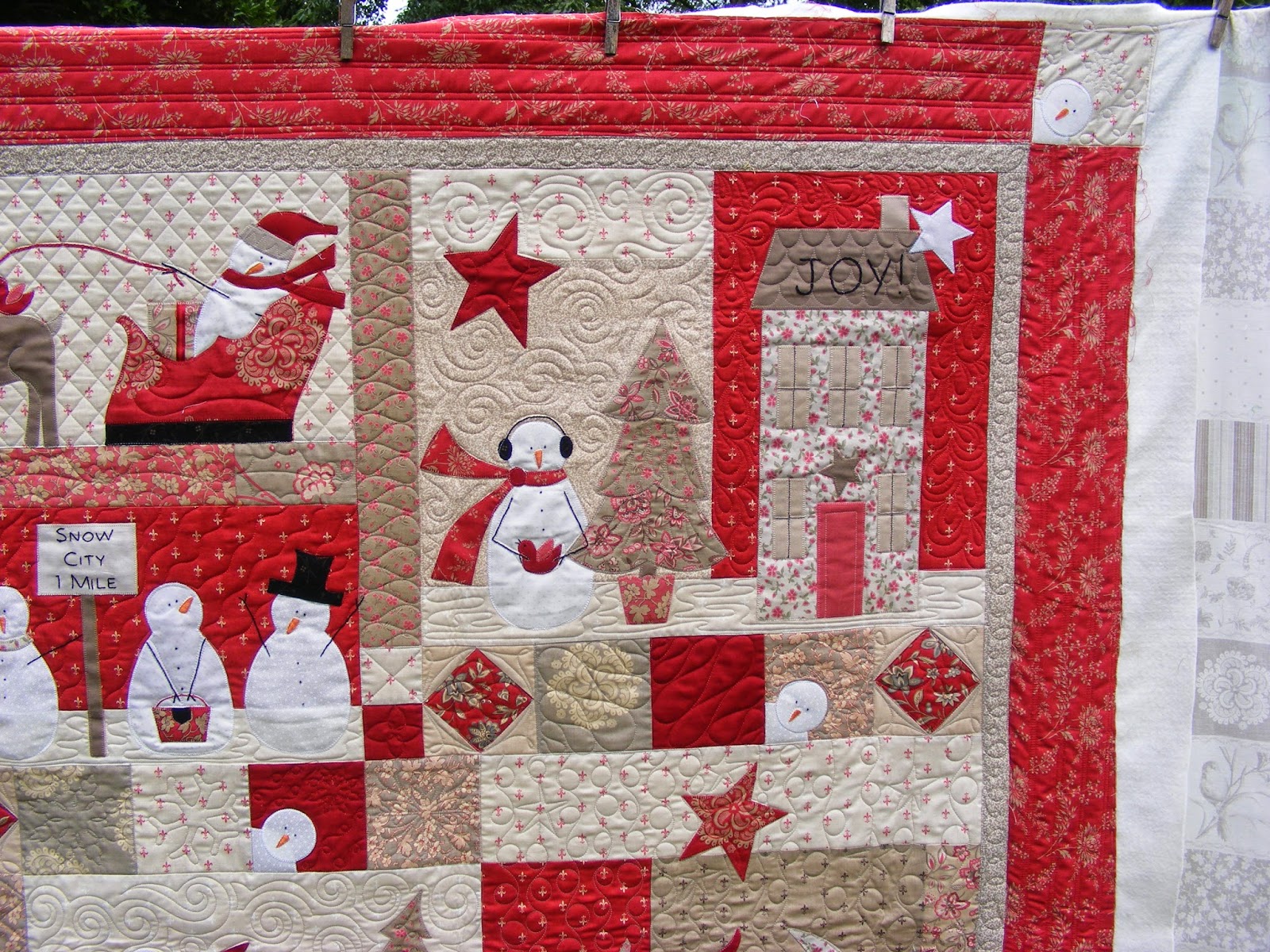 TIA CURTIS QUILTS: Merry Merry Snowmen Quilt