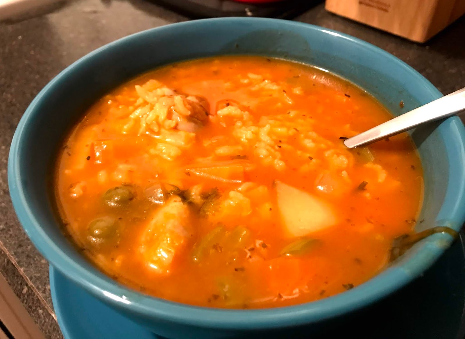 Puerto Rican Chicken Soup