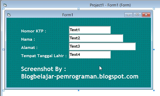 Tutorial Lengkap Penggunaan TextBox di Visual Basic 6.0