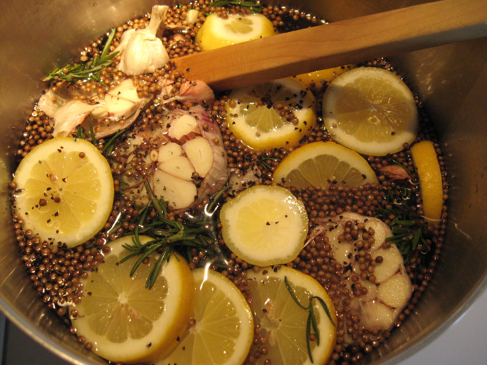 Recettes de Flipp Saumure au romarin, citron et ail