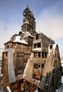 俄國 Archangelsk  Russia 木造房子