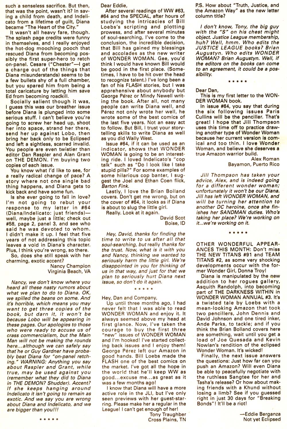 Read online Wonder Woman (1987) comic - Issue #67 - 25