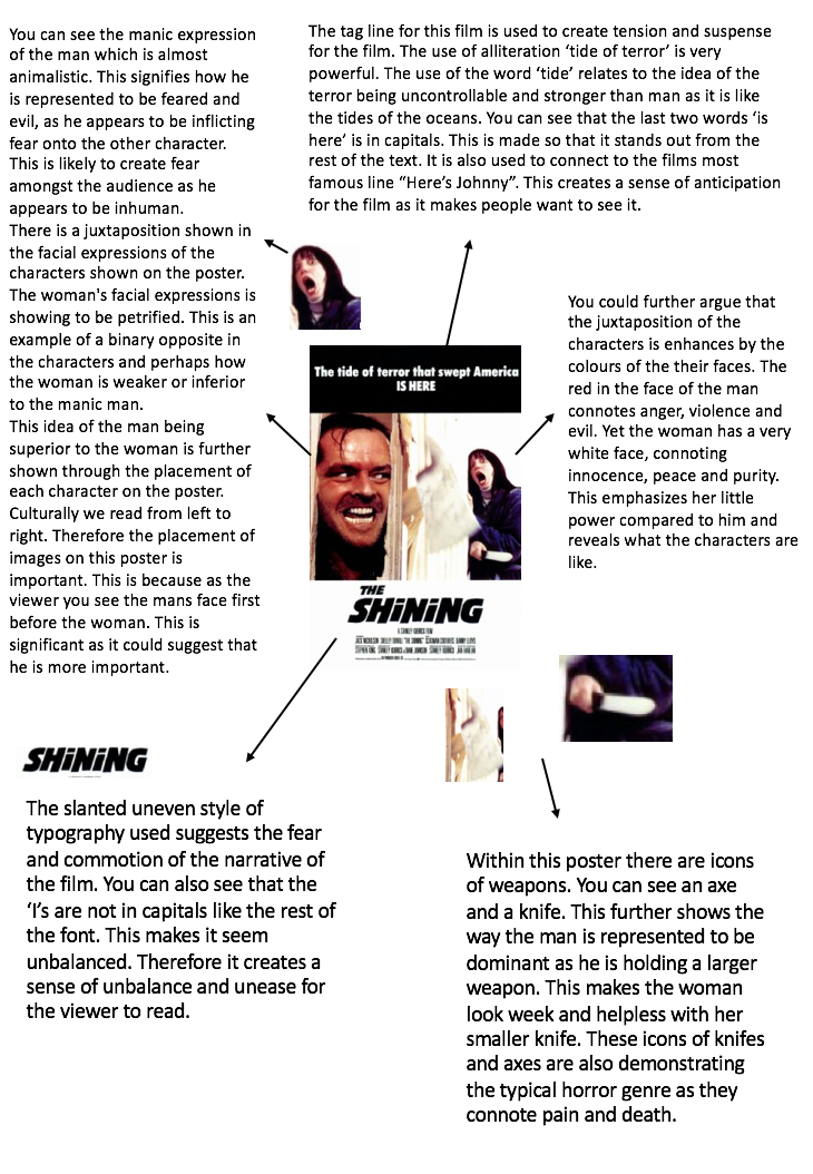 Film study the shining essay picture