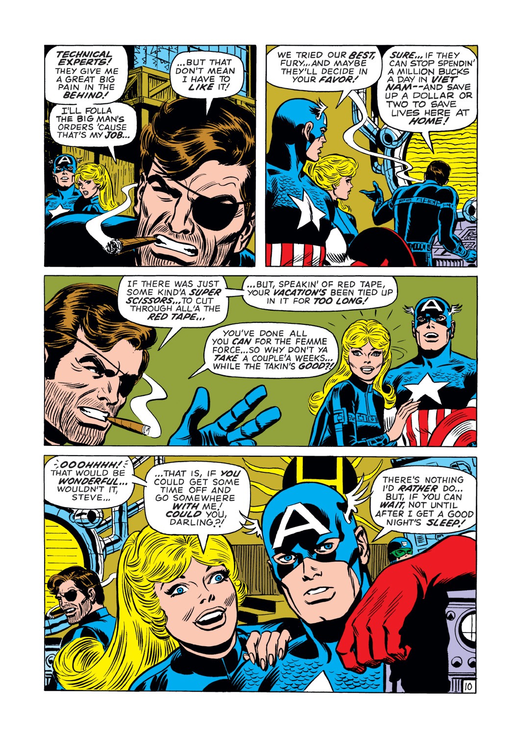 Captain America (1968) Issue #144 #58 - English 11