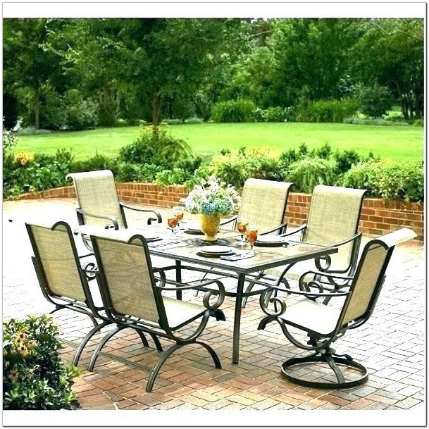 7 Piece Patio Dining Set Kmart