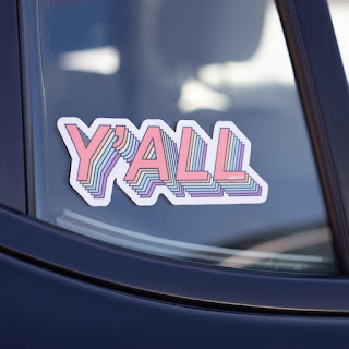 marleylilly yall sticker for your car window