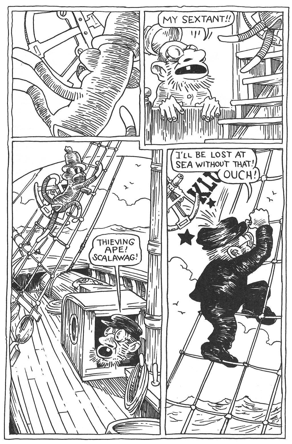 Read online Sock Monkey: The "Inches" Incident comic -  Issue #1 - 9