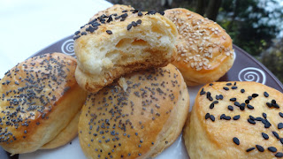 Pogacele cu braza de vaci