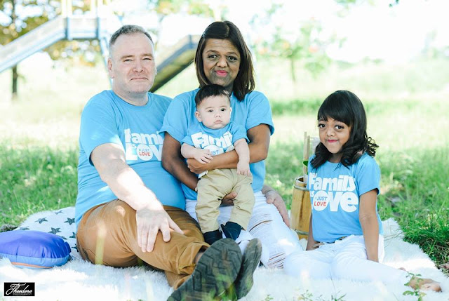 family LOOK: A Beautiful Family Photo Of A German National And His Filipina Wife