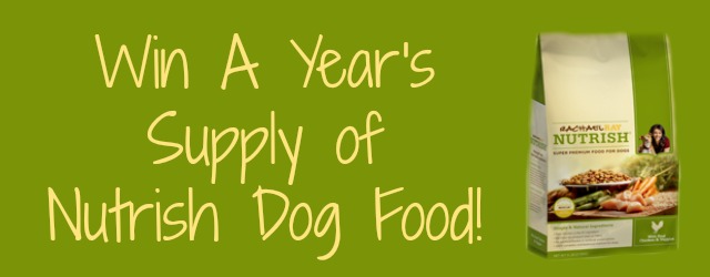 Win a year's supply of Nutrish Dog Food